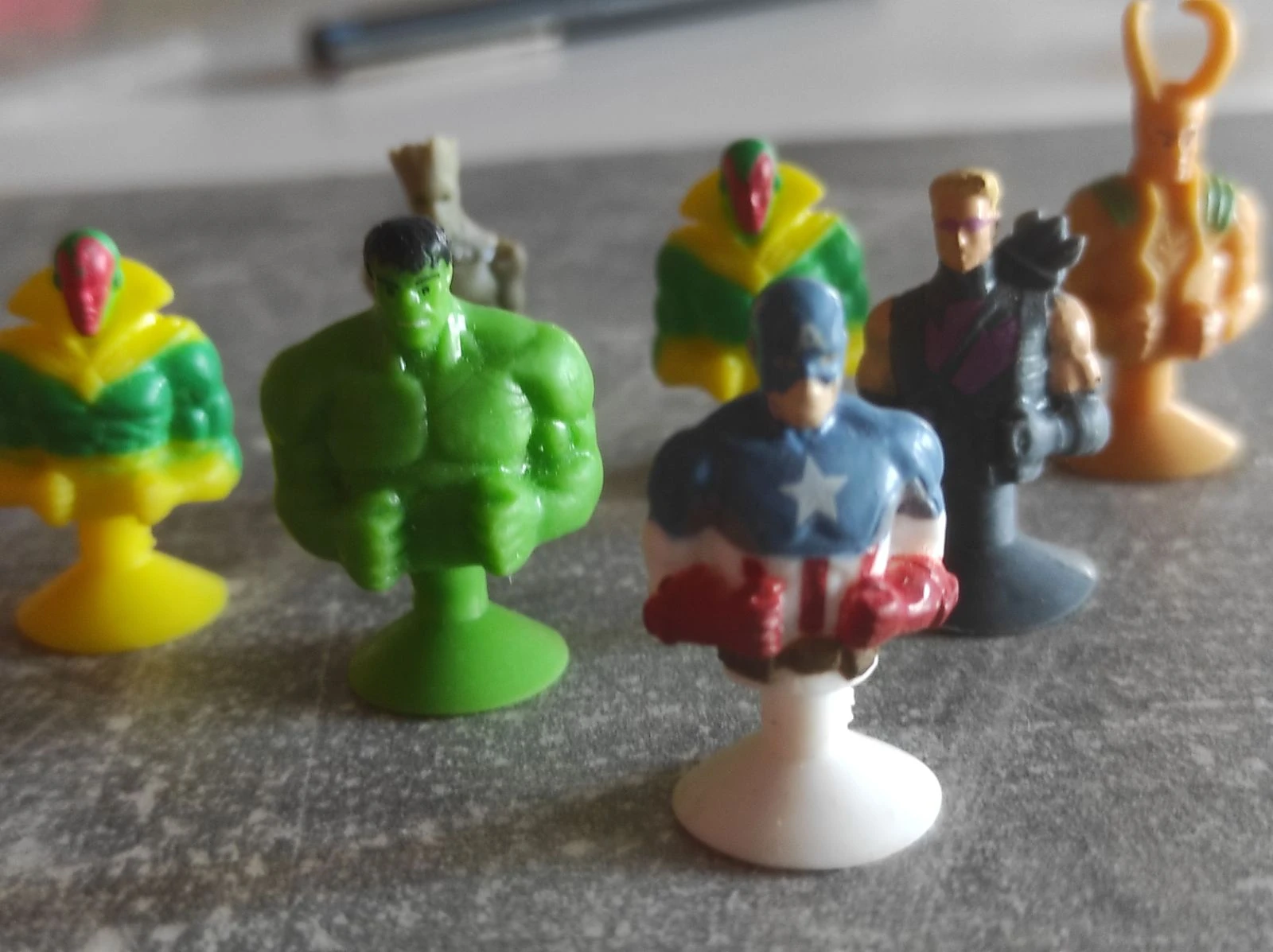 Set van 7 Stikeez Avengers Marvel – photo 5